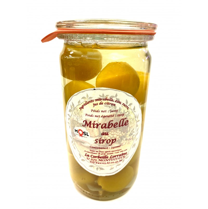 Mirabelle au sirop